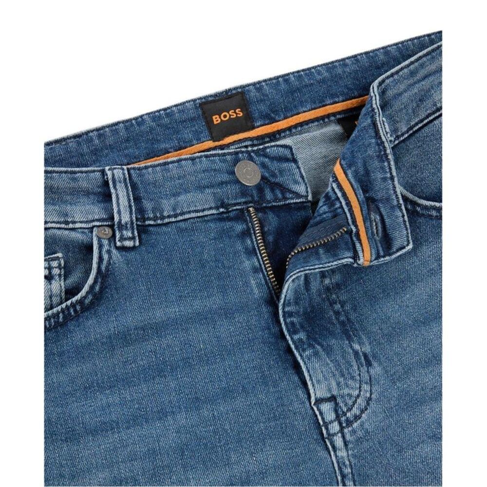 Boss Mens Delaware BC-L-C Slim Leg Jeans / Blue